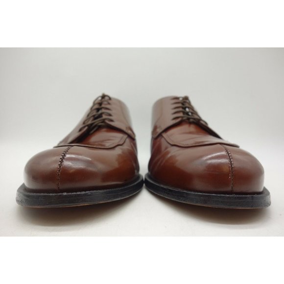 Cole Haan City Brown Leather Split Toe Lace Up Dress Oxfords Shoes Men\'s 10.5 D main image 7